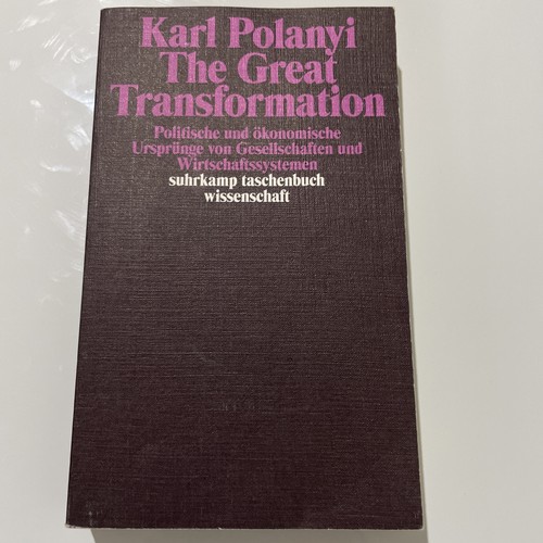Karl polanyi the great - the,