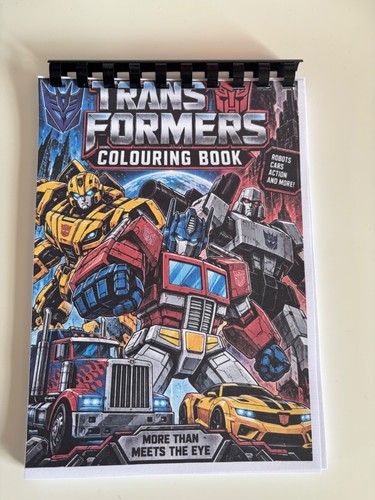 Transformers colouring book - colouring,