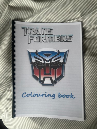 Transformers colouring book - colouring,